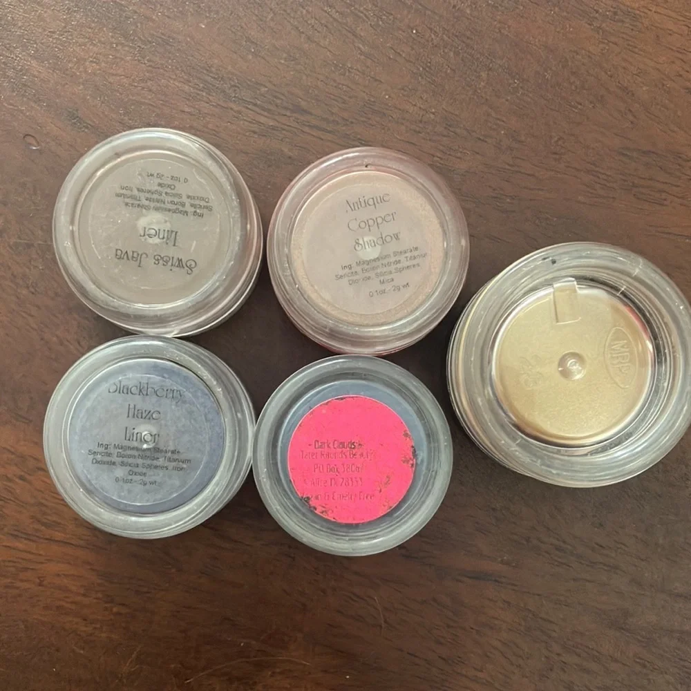 Lot of 4 Loose Etsy Eyeshadows & Bronzer / Highlighter Matte Shimmer